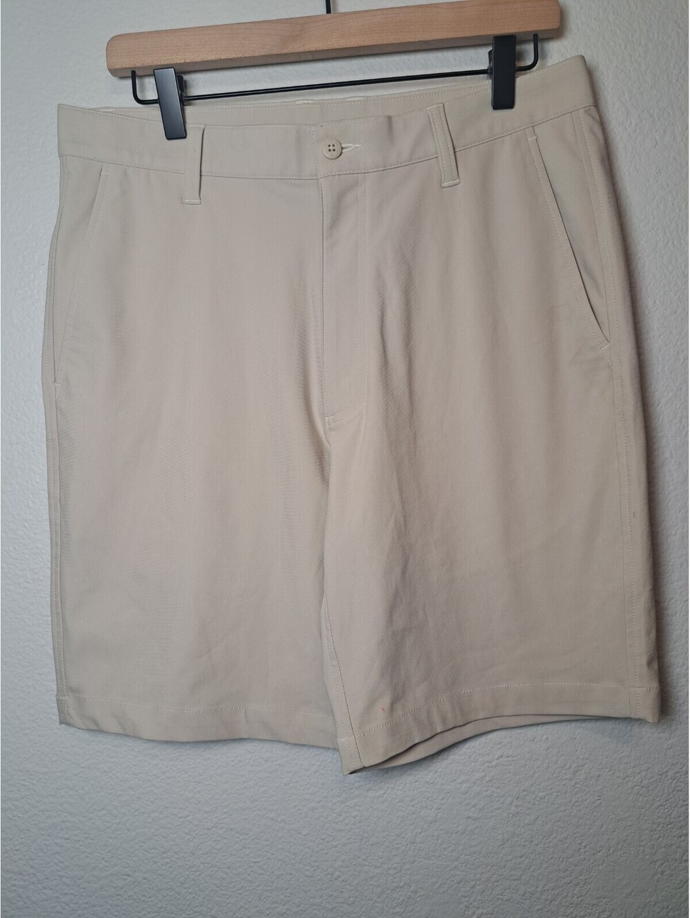 Footjoy Pants Mens 32 Baige Golf  Chino Flat Front Stretch Short FJ
